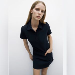 Zara Polo Shirt Dress